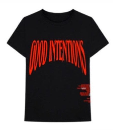 VLONE X NAV GOOD INTENTIONS BLACK TEE