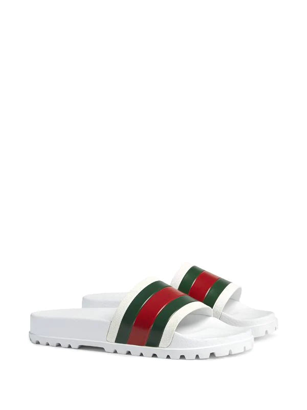 Gucci slides web slide hot sale